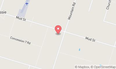 map, West Niagara Agricultural Centre & Fairgrounds