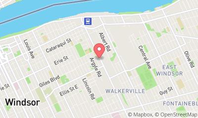map, Windsor Rock Gym