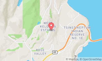 map, A View of the Lake Bed & Breakfast