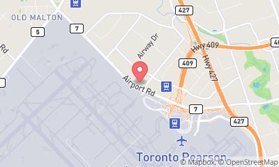 map, Element Toronto Airport