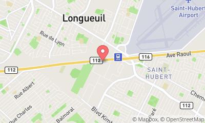 map, Grand Motel Saint-Hubert