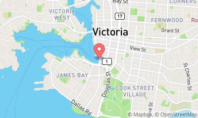 map, Victoria Harbour Ferry