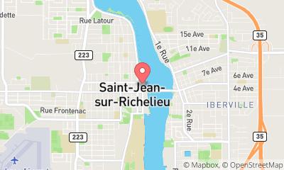 map, Messier Bicyclettes inc. - Boutique de vélo à Saint-Jean-sur-Richelieu
