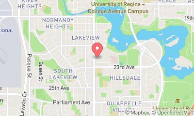 map, MacKenzie Art Gallery