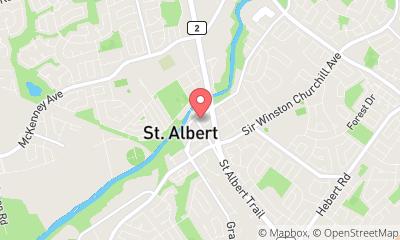 map, Art Gallery of St. Albert