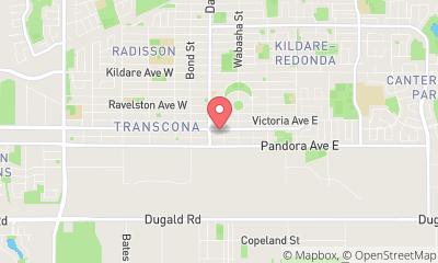 map, Doreen Bissett School of Dance