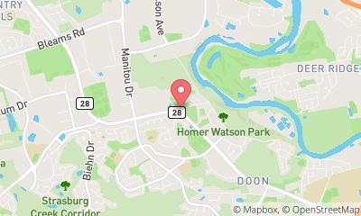 map, Ken Seiling Waterloo Region Museum