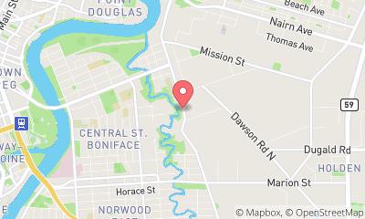 map, Beaver Bus Lines Ltd
