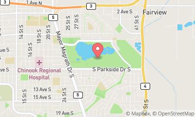 map, golf,tournoi de golf,golfeur,CanaGuide,golf à #####CITY#####,terrain de golf,parcours de golf,club de golf,Henderson Lake Golf Club, Henderson Lake Golf Club - Golf à Lethbridge (AB) | CanaGuide