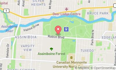 map, Assiniboine Park Zoo
