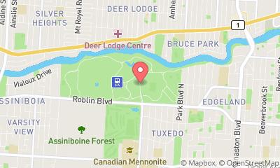 map, Assiniboine Park