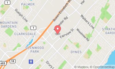 map, Splitsville Burlington