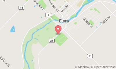 map, Grand River Raceway