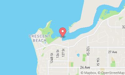 map, Crescent Beach Marina