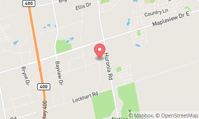 map, Dotti Potts Pottery Studio & Gallery