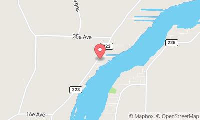 map, Marina GLB Marine Inc