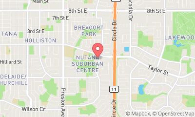 map, Nutana Curling Club