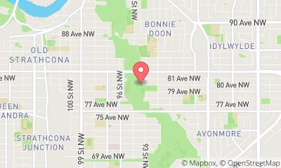 map, Shamrock Curling Club