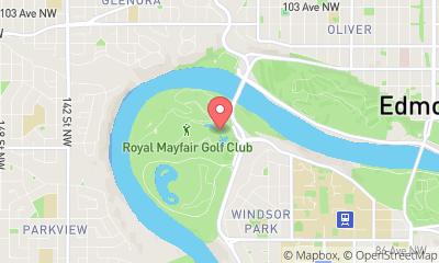 map, Royal Mayfair Golf Club