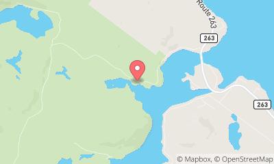 map, Frontenac National Park