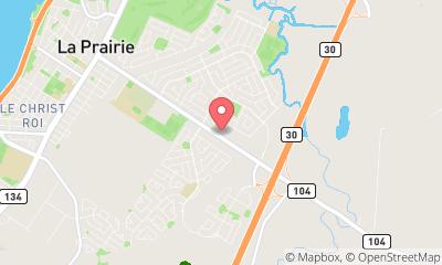 map, Karate La Prairie