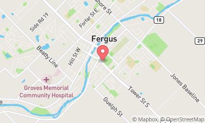 map, Fergus Scottish Festival & Highland Games