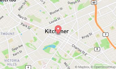 map, TD Kitchener Blues Festival