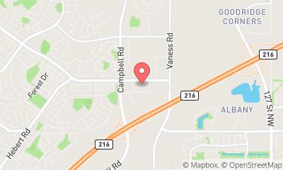 map, Century Casino St. Albert