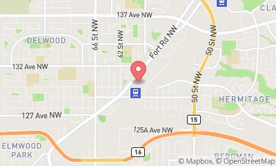 map, Yuk Yuk's Comedy Club Edmonton