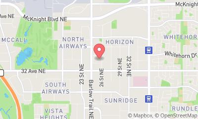 map, Riviera Plaza and Conference Centre Calgary Airport