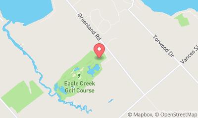 map, Eagle Creek Golf Club