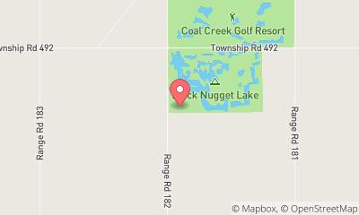 map, Black Nugget Lake Campground