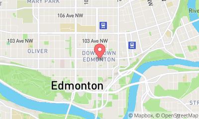 map, Edmonton Travel Agency