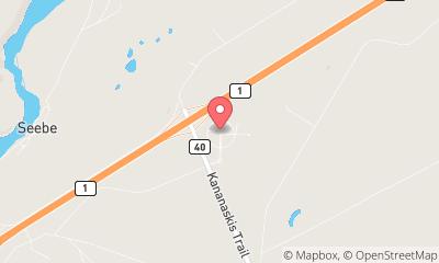 map, Alpine Helicopters Inc.