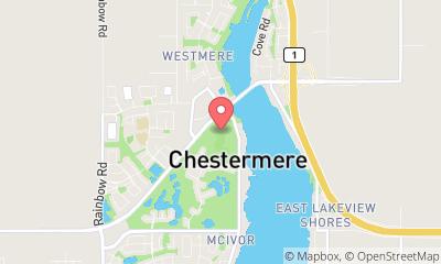 map, Olympus Boxing Club Chestermere
