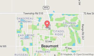 map, Sobeys - Beaumont