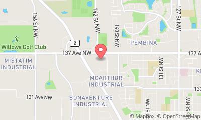 map, Cineplex Cinemas North Edmonton and VIP