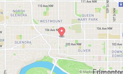 map, Alliance Française of Edmonton