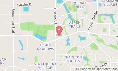 map, Sherwood park Taxi Airport Flat Rate