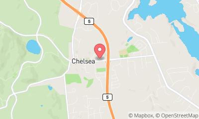 map, Greg Christies Ski And Cycle Works, Chelsea, Quebec