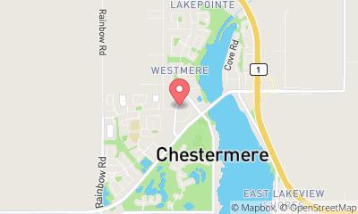 map, Chestermere Lifepath Physiotherapy