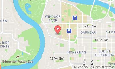 map, Edmonton Mennonite Guest Home