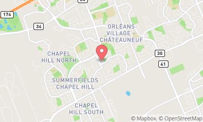 map, Swimming Pool Solutions Inc.