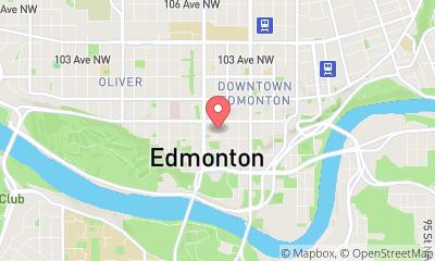 map, Vision Travel - Edmonton