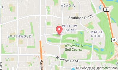 map, Willow Park School | Calgary Board of Education