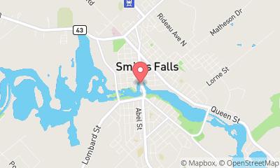 map, Rideau Canal Visitor Centre