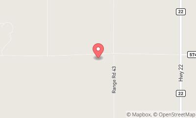 map, Bottrel Store and Campground