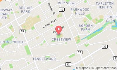 map, Crestview Outdoor Pool