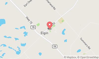map, Elgin Bowling Lanes