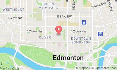 map, Harcourt House Artist Run Centre